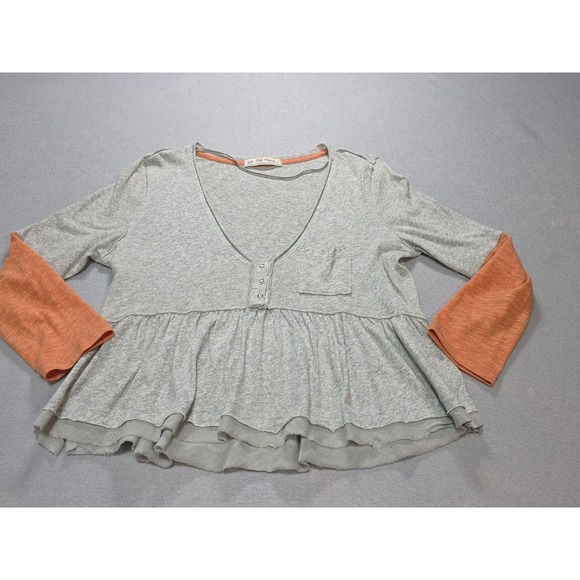 Free People We The Free Heart of Mine Peplum Top XS - Picture 2 of 8